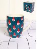 Holiday Print Mug Set (4pcs)